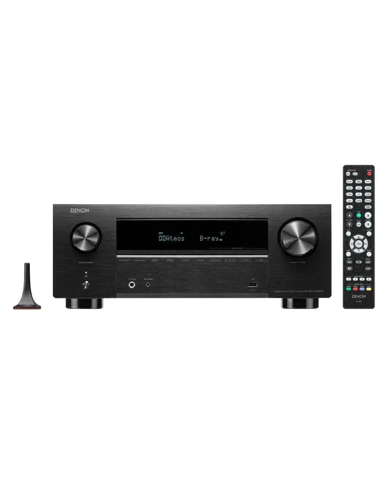 Denon AVC-X2850H 🎵 Amplituner 7.2 z Dolby Atmos, DTS:X i 8K do kina domowego