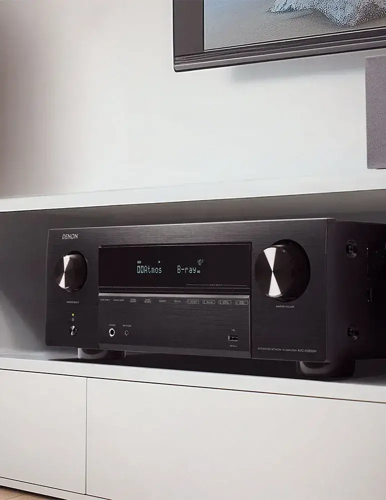 Denon AVC-X2850H 🎵 Amplituner 7.2 z Dolby Atmos, DTS:X i 8K do kina domowego