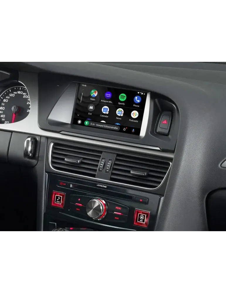 Profesjonalny system audio Alpine G-KTX-A4R | Audi A4