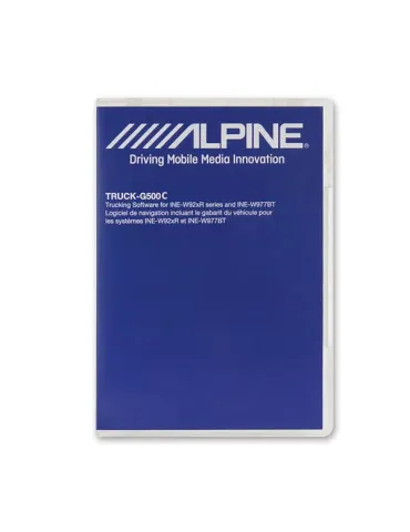 Oprogramowanie audio Alpine Truck-G500C | INE-W987D/X800D