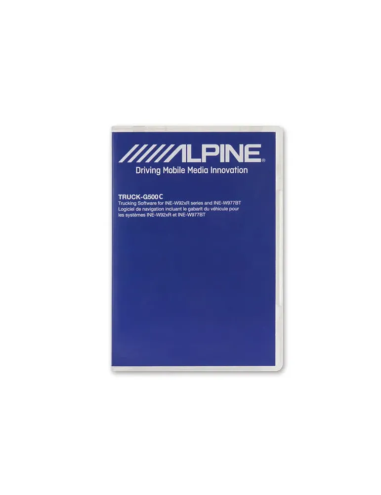 Oprogramowanie audio Alpine Truck-G500C | INE-W987D/X800D