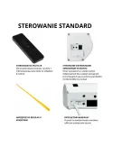 Ekran Matt White HD | Andromeda Elegant IM | SUPREMA SCREEN