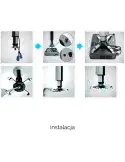 Uchwyt sufitowy Suprema Spider HD 3040 | 360° | SUPREMA