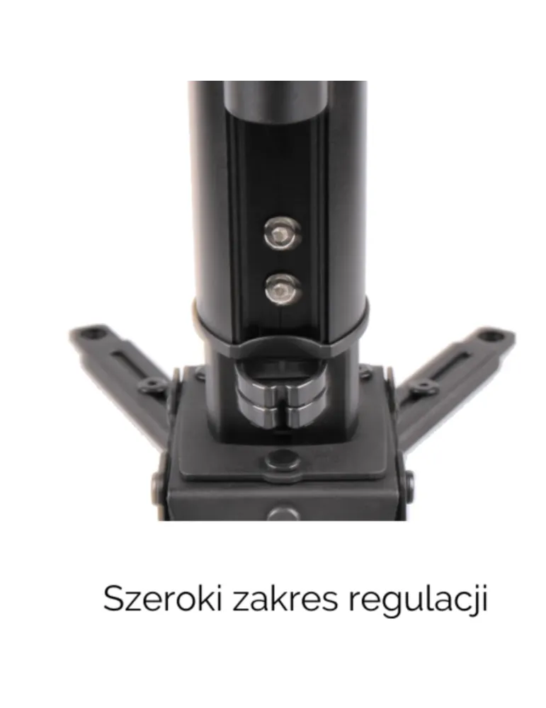 Uchwyt sufitowy do projektora | Suprema Spider 4070 Black | 20kg