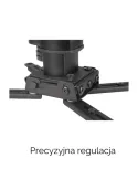 Uchwyt sufitowy do projektora | Suprema Spider 4070 Black | 20kg