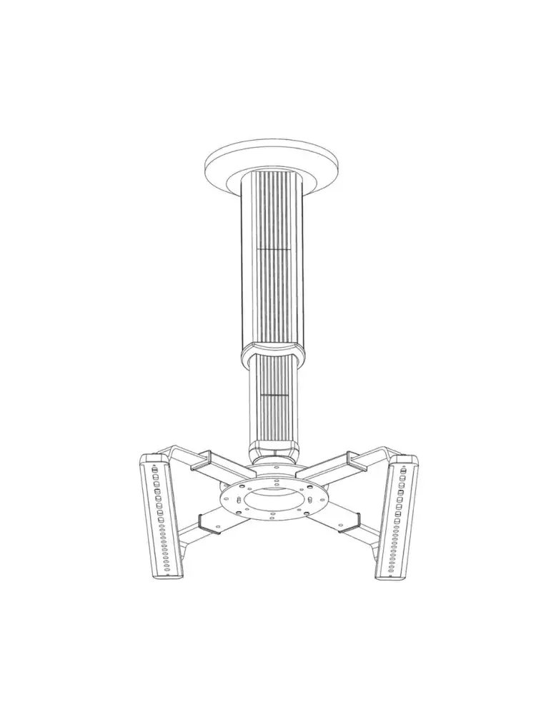 Uchwyt sufitowy do projektora | Spider HD 4060 | SUPREMA