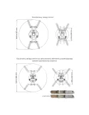 Uchwyt sufitowy do projektora | Spider Royal-W Grey | SUPREMA
