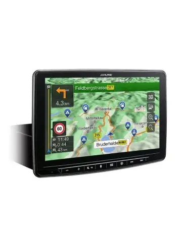 System nawigacji Alpine 9" | Peugeot 208 | Apple CarPlay