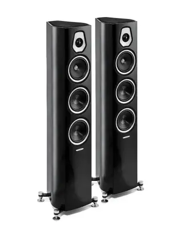 Kolumna Sonetto II Czarna | Bass Reflex | SONUS FABER