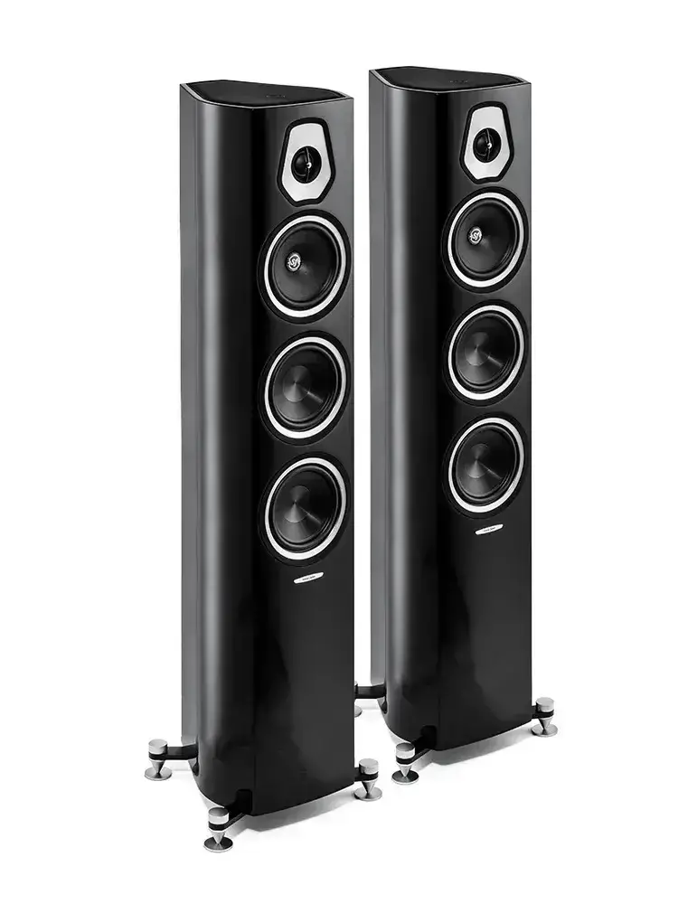Kolumna Sonetto II Czarna | Bass Reflex | SONUS FABER