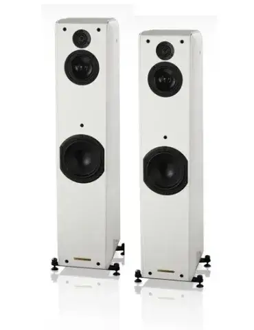 Kolumna podłogowa Toy Tower | Biała skóra | SONUS FABER