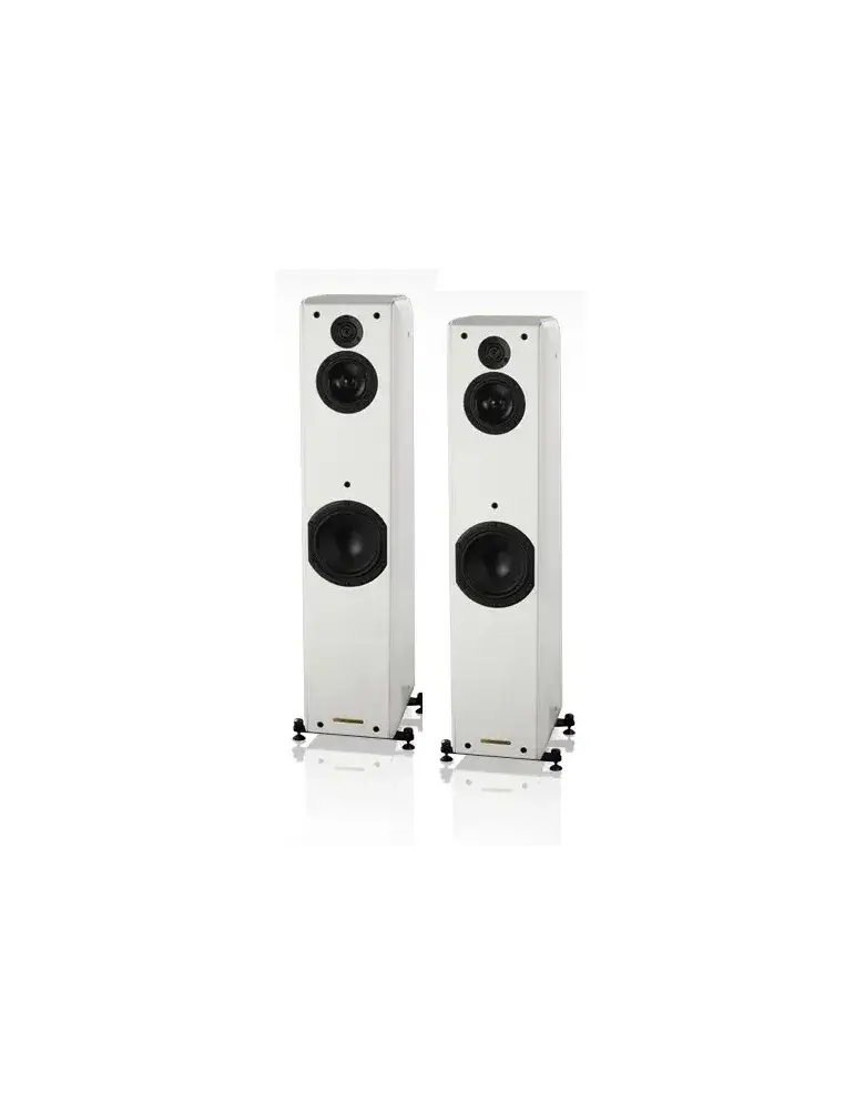 Kolumna podłogowa Toy Tower | Biała skóra | SONUS FABER