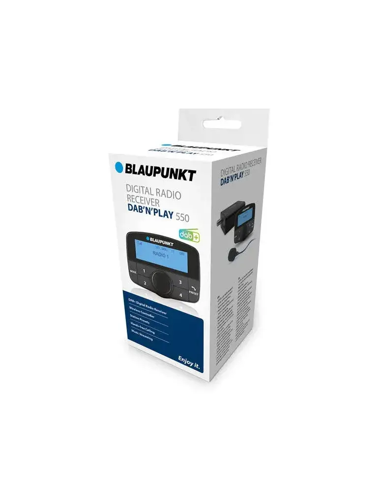 Adapter DAB+ Blaupunkt DAB'N'PLAY 550 | Bluetooth | BLAUPUNKT