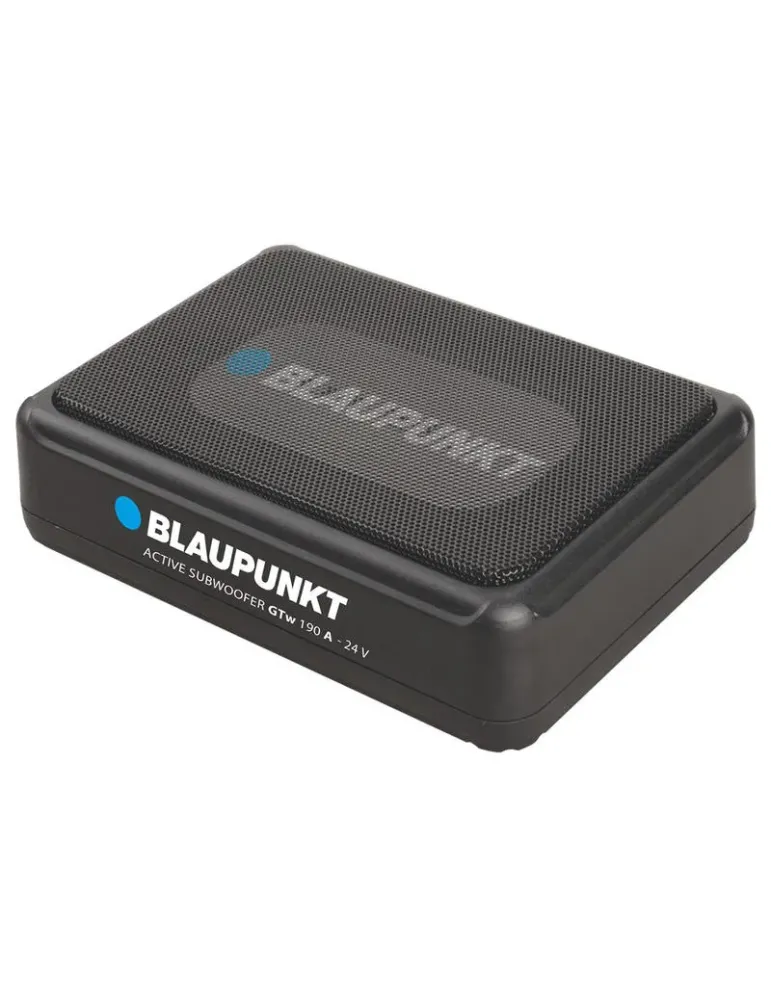Subwoofer aktywny 24V | Blaupunkt GTw 190 A | Pilot | BLAUPUNKT