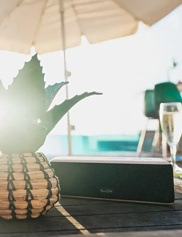 Noon Audio FLIXX – przenośny głośnik Bluetooth z baterią i IPX7