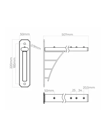 Suprema Screen Distance 50 – dystanse do ekranu projekcyjnego 2