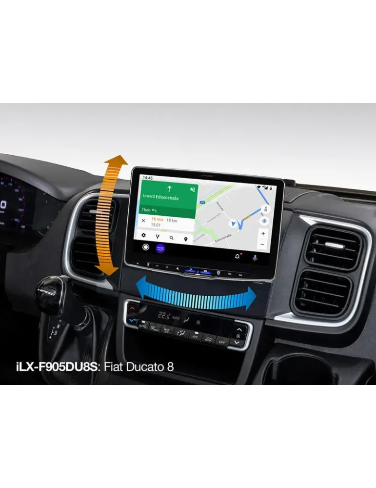 Alpine ilx-f905du8s fiat ducato 8 | Carplay 9 cal | ALPINE