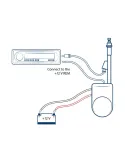 Antena teleskopowa FM DAB+ | Autojet 25 | DIN | BLAUPUNKT