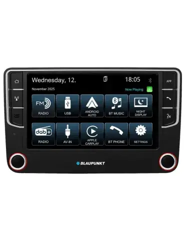 Radio 2DIN DAB+ Blaupunkt Wolfsburg 648 | CarPlay | BLAUPUNKT