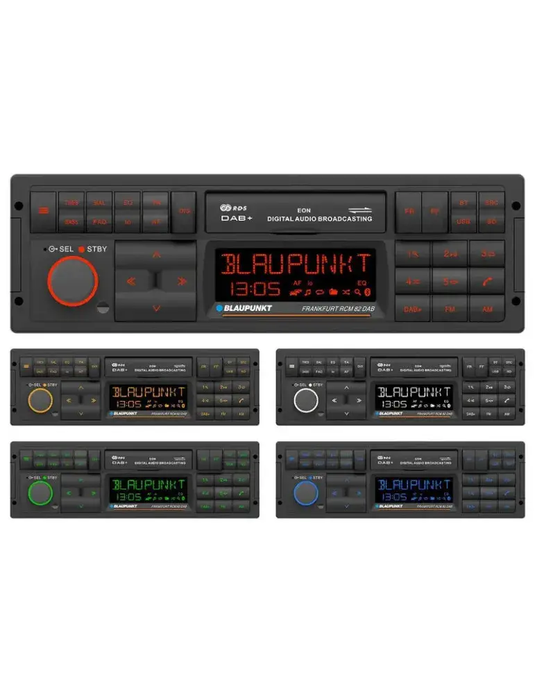 Radio retro DAB+ Blaupunkt Frankfurt RCM 82 DAB | Bluetooth