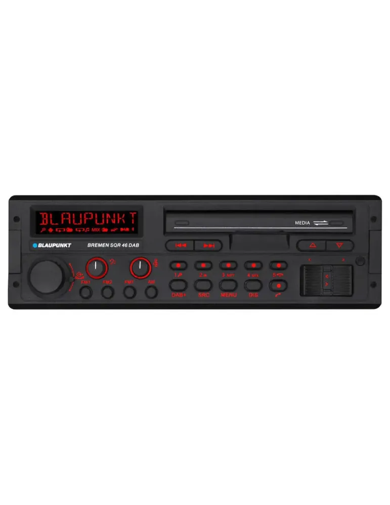 Radio 1DIN DAB+ i FM | Bremen SQR 46 DAB | BLAUPUNKT