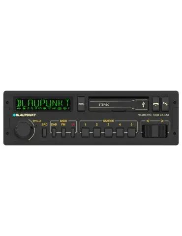 Radio 1DIN retro Blaupunkt Hamburg SQM 23 DAB | Bluetooth | BLAUPUNKT
