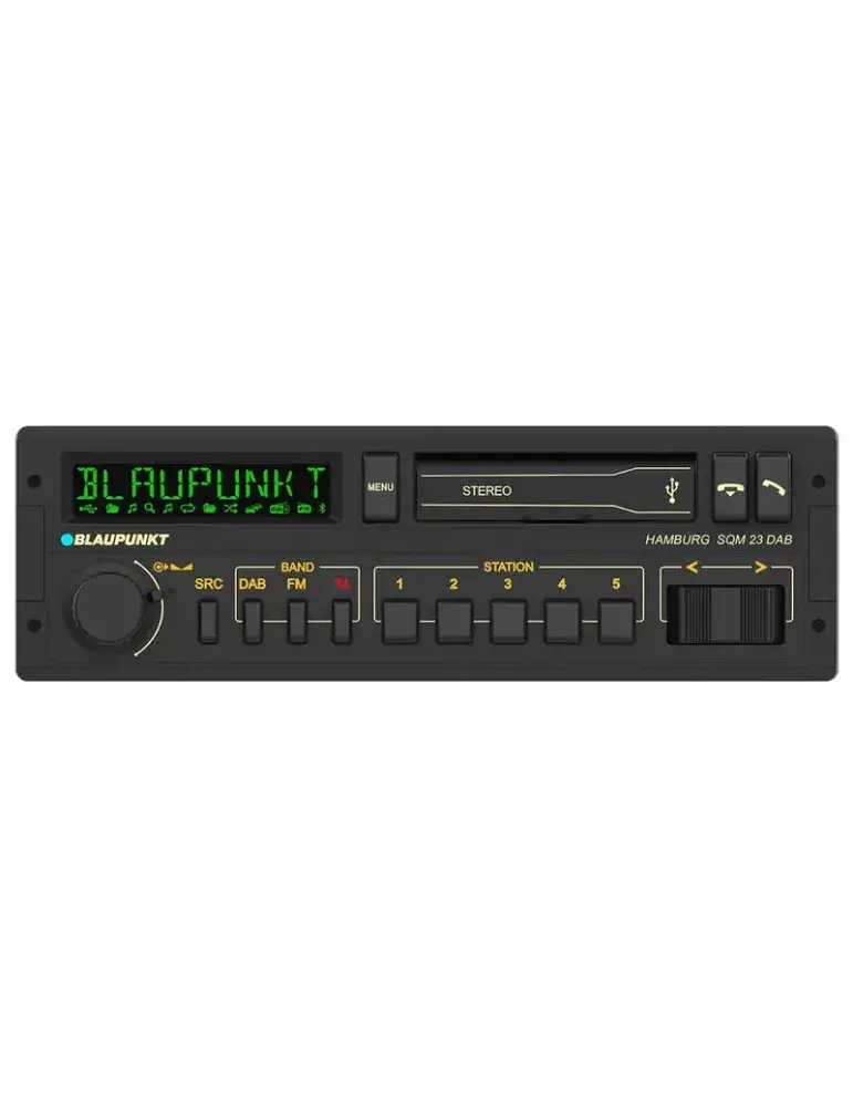Radio 1DIN retro Blaupunkt Hamburg SQM 23 DAB | Bluetooth | BLAUPUNKT
