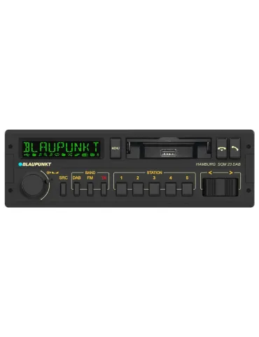 Radio 1DIN retro Blaupunkt Hamburg SQM 23 DAB | Bluetooth | BLAUPUNKT 2