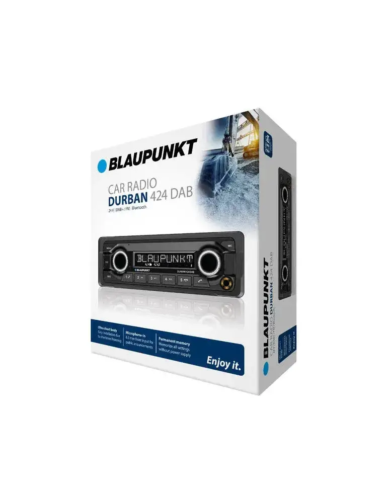 Radio 24v dab+ Blaupunkt Durban 424 | Bluetooth | BLAUPUNKT