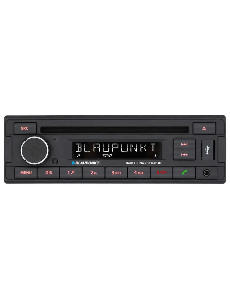 Radio 1DIN DAB Bluetooth | Barcelona 200 | CD/USB | BLAUPUNKT