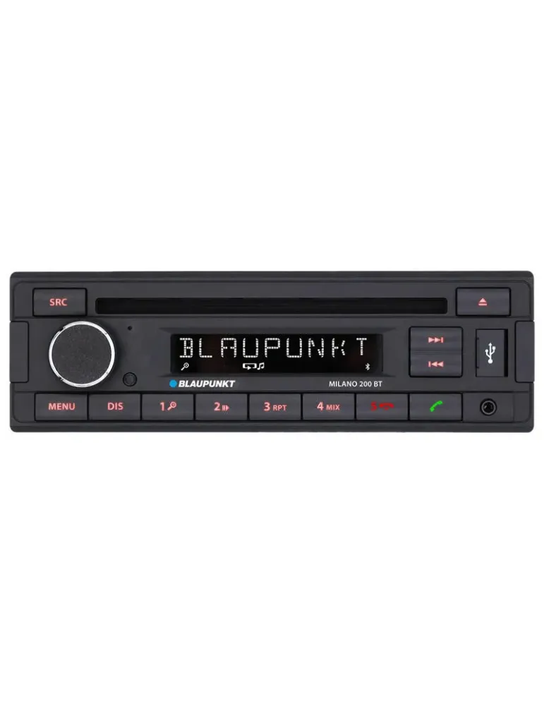 Radio 1-DIN Blaupunkt Milano 200 BT | Bluetooth RDS | BLAUPUNKT