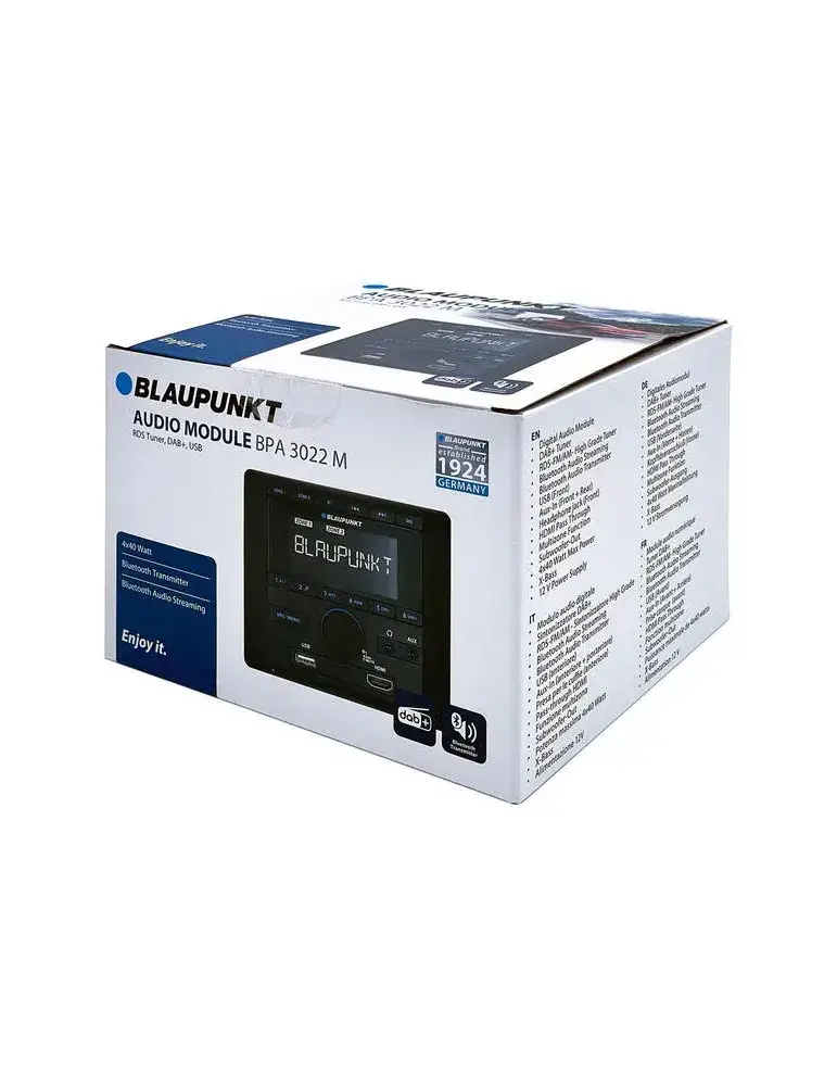 Radio do kampera DAB+ FM RDS | BPA 3022 M | Bluetooth | BLAUPUNKT