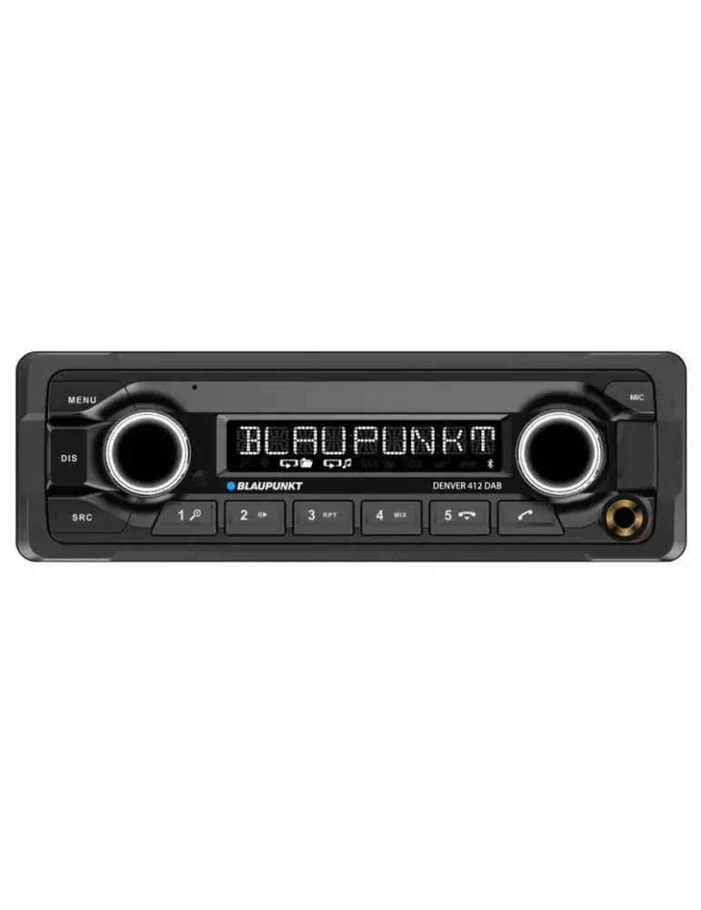 Radio samochodowe DAB+ | Denver 412 DAB | Bluetooth | BLAUPUNKT