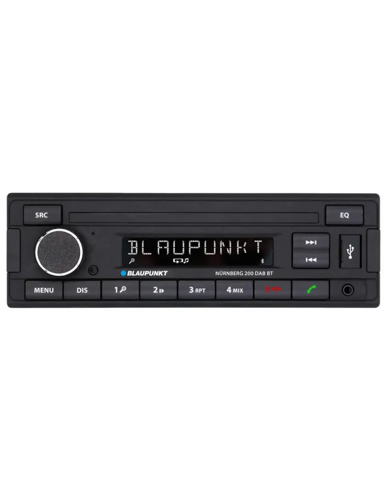 Radio 1DIN DAB+ Bluetooth | Nürnberg 200 DAB BT | BLAUPUNKT