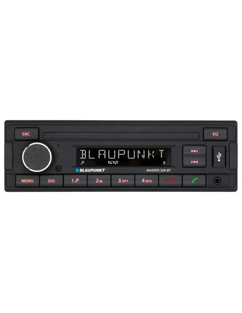 Radio Bluetooth Blaupunkt Madrid 200 BT | RDS USB AUX | BLAUPUNKT