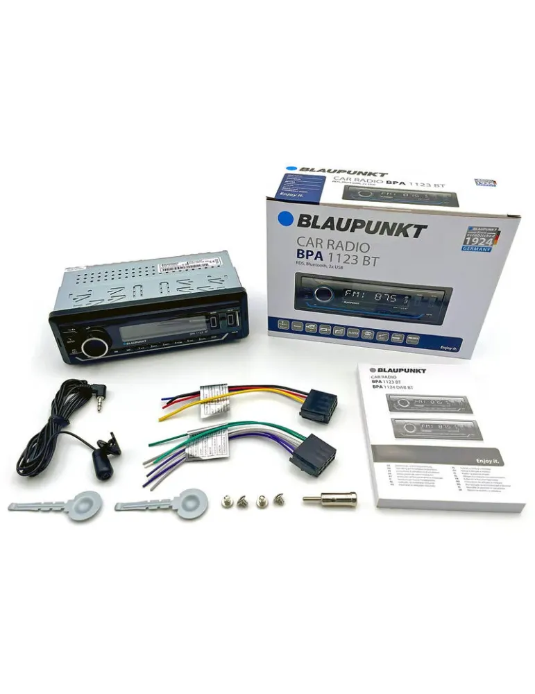 Radio samochodowe 1DIN Blaupunkt BPA 1123 BT | Bluetooth | BLAUPUNKT