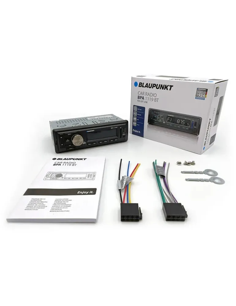 Radio 1din bluetooth | Blaupunkt BPA 1119 BT | USB/SD | BLAUPUNKT