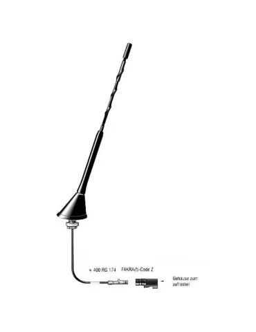 Antena dachowa DAB+ AM/FM | DAB-A-p | pasywna | BLAUPUNKT 2