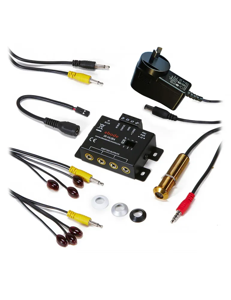 Ebode - Zasilany Sieciowo Przedłużacz Zdalnego Sterowania Na Podczerwień Ir Link Pro Flush