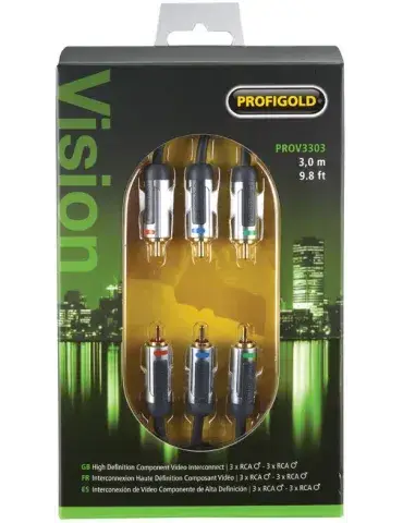 Przewód Component [3X Rca M - 3X Rca M] - 3.0M Prov3303 2