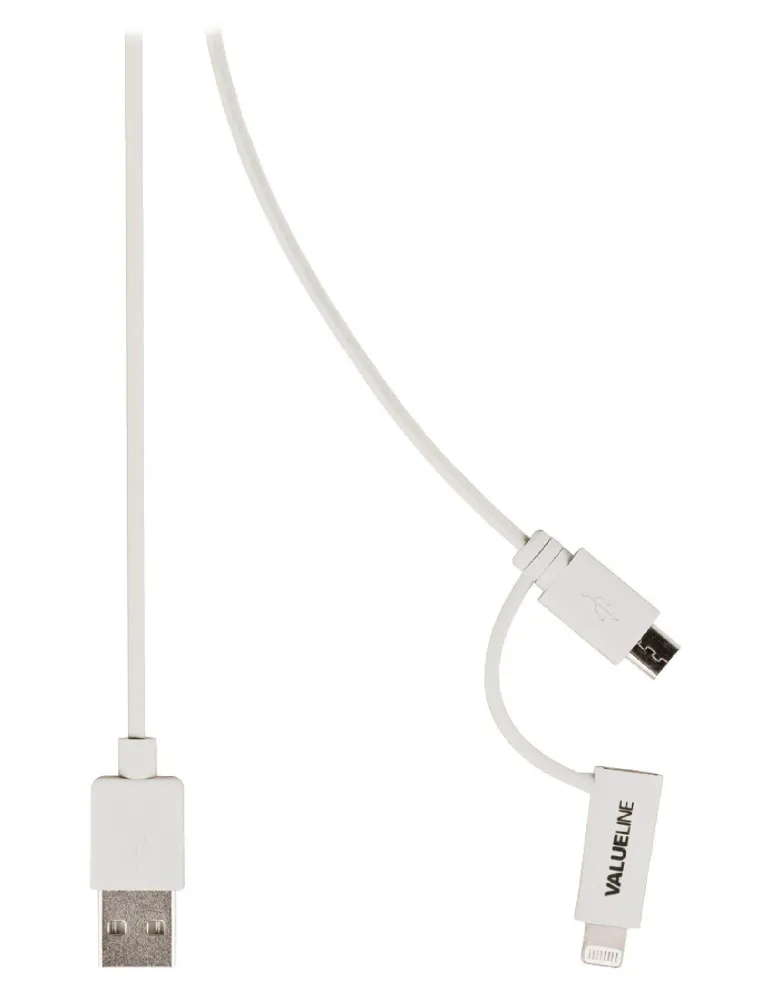 2 W 1 Lightning I Micro Usb Vlmp39400W1.00 (1.0M)