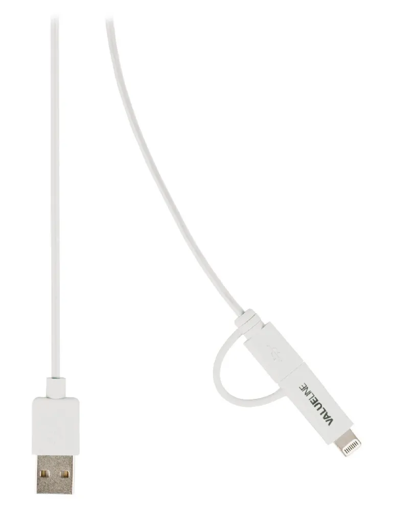2 W 1 Lightning I Micro Usb Vlmp39400W1.00 (1.0M)
