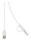 2 W 1 Lightning I Micro Usb Vlmp39400W1.00 (1.0M)