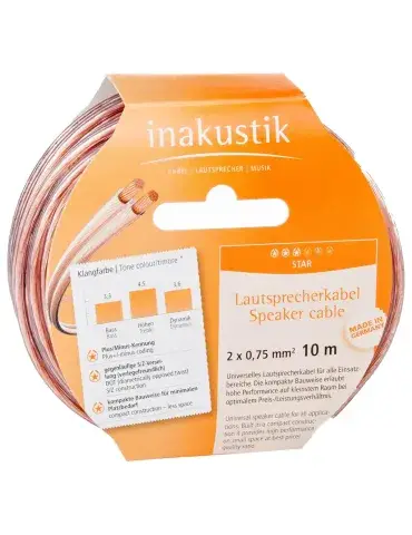 Kabel Głośnikowy Star Ls Reels 0.75Mm (10M)