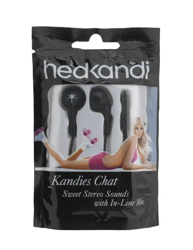 Słuchawki Douszne Kandies Chat Czarny