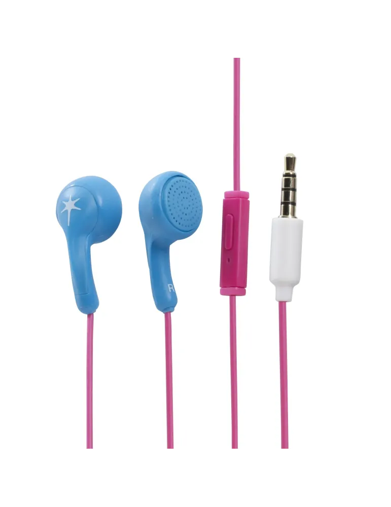 Słuchawki Douszne Kandies Chat Blue Pink