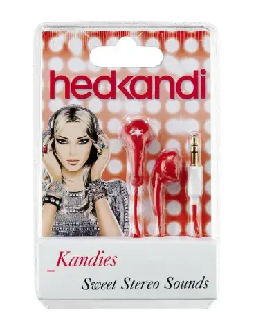 Słuchawki Douszne Kandies Red 2