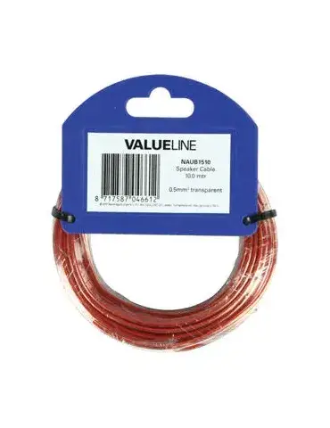 Vl Bulk Speaker Cable [2X 0.5Mm2 10M Transparent] Naub1510 (10M)