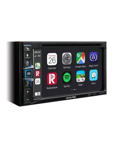 Alpine INE-W611 — Stacja multimedialna 2DIN z CarPlay i Android Auto