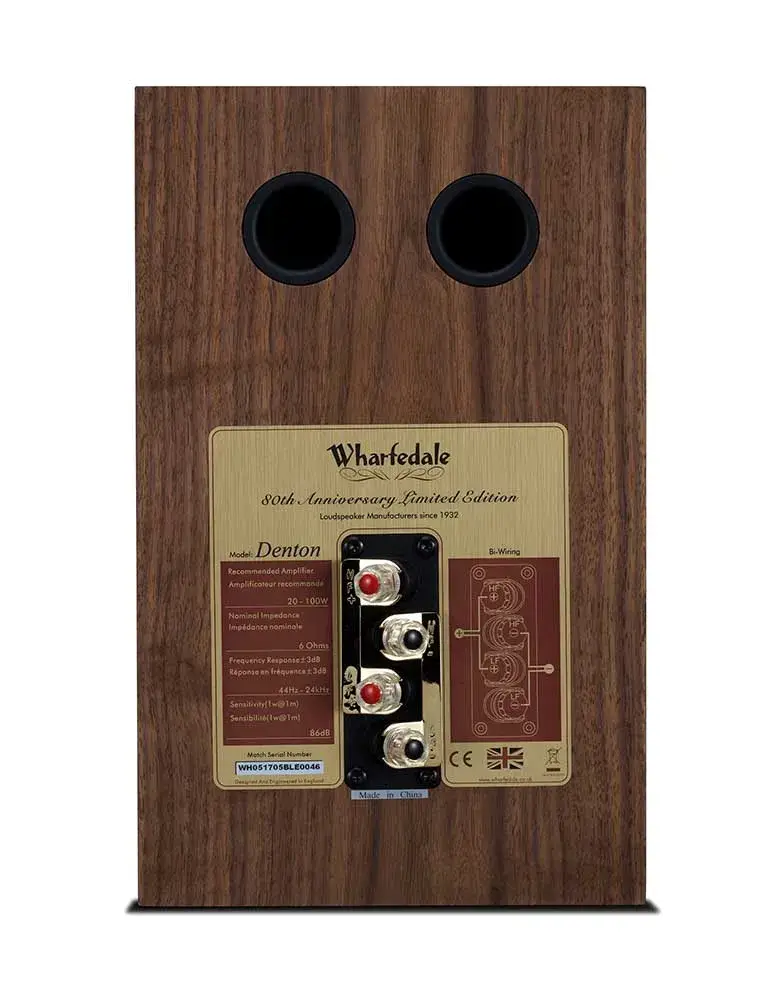 Wharfedale DENTON 80th – kolumna głośnikowa podstawkowa
